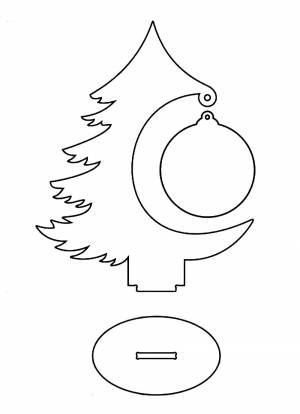 Кому трафарет ёлки?