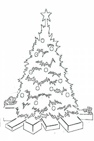 Вытынанки Ёлочки на окна для вырезания из бумаги