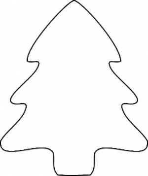 Раскраски Новогодняя елка шаблон для вырезания из бумаги шаблоны трафареты елки