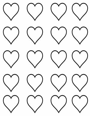 Трафарет сердце