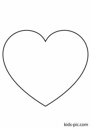 Шаблон Сердца Для Вырезания Из Бумаги Распечатать