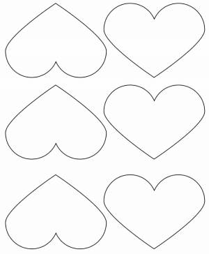 Трафарет сердце