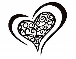 Трафарет Сердца