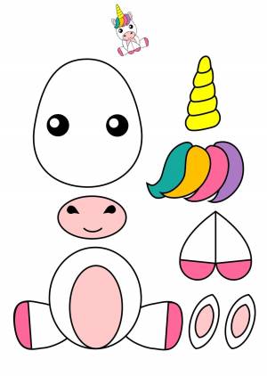 Аппликация раскраска