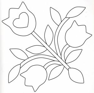 Аппликация трафарет