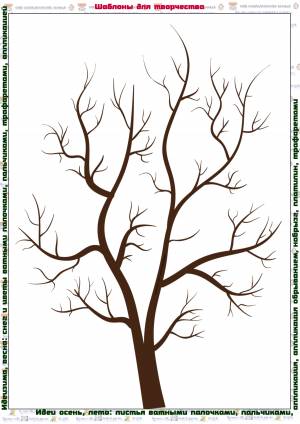 Шаблоны деревьев на все случаи творчества