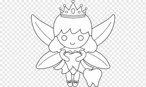 Зубная фея Дисней Феи Книжка-раскраска, Фея, белый, ребенок, лицо png