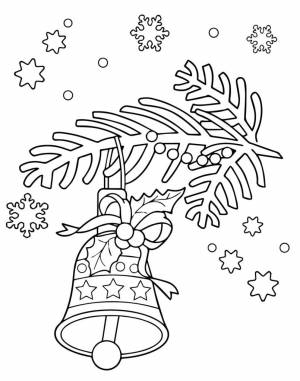 Новогодний колокольчик