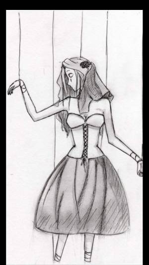 Рисунок Марионетки для срисовки