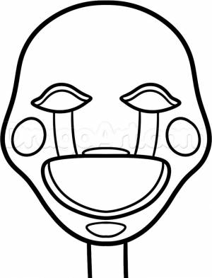 How to Draw The Puppet Easy, Step by Step, Video Game Characters, Pop Culture, FREE Online…
