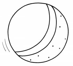 Раскраска Мяч