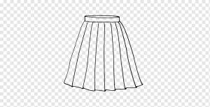 Платье Юбка Рисунок Раскраска Плисс, платье, белый, булавка, мода png