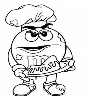 Раскраска эмемдемс