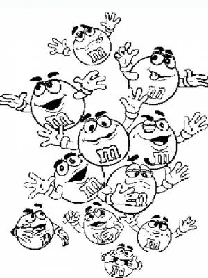 Раскраски Эмемдемс   в формате