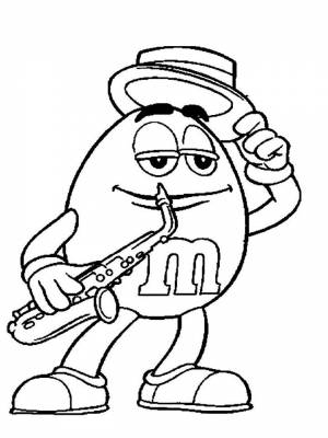 Картинка Эмемдемс раскраска  для девочек