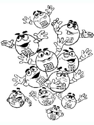 Раскраски Эмемдемс