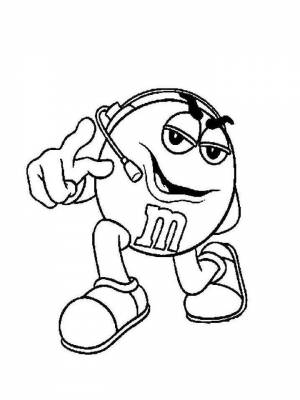 Раскраски Эмемдемс   в формате