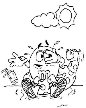 Раскраски M and m