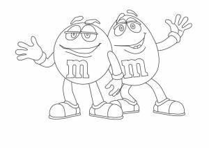 Раскраска эмемдемс