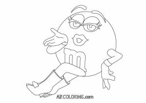 Раскраска эмемдемс