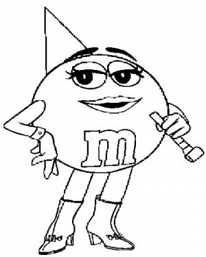 Раскраска Эмемдемс