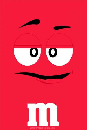 This is a Mamp;amp;M Chocolate yellow iphone wallpaper exclusively create by Rayz
