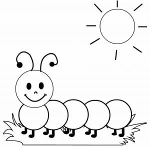 Раскраски Для детей 2 3 лет в детском саду