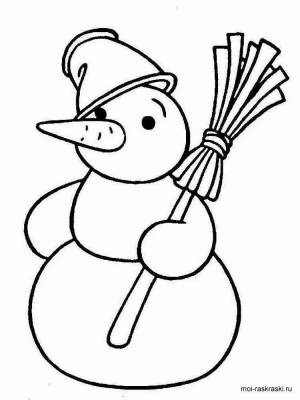 Раскраски для детей 3-4 лет