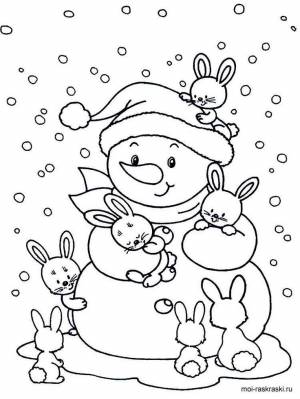 Раскраски для детей 5-6 лет