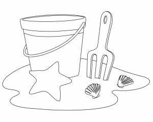 Ведерко на песочке