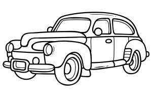 Старинный автомобиль