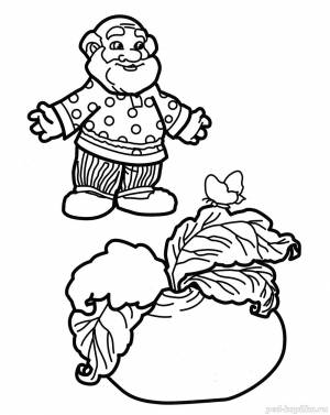 Раскраски «Сказки» для детей 5-6 лет