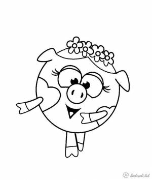 Простые раскраски для малышей Раскраски