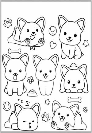 Милые, красивые и простые раскраски