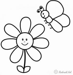 Простые раскраски для малышей Раскраски