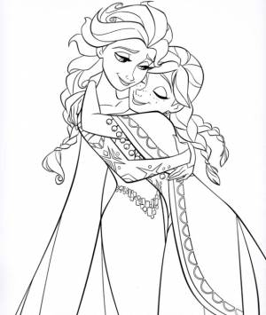 Раскраски для девочек 6