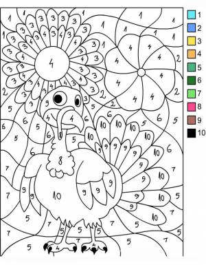 Раскраски Картинки по номерам