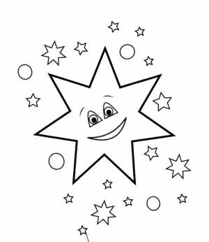 раскраски звездопад звезды звездное небо раскраски природные явления для заня
