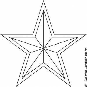 Раскраски Раскраска Советская звезда звезды