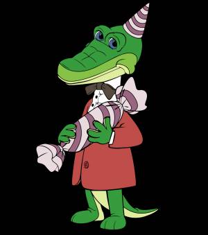 крокодил гена рисунок клипарт