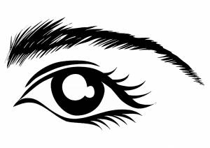 Трафареты Глаза