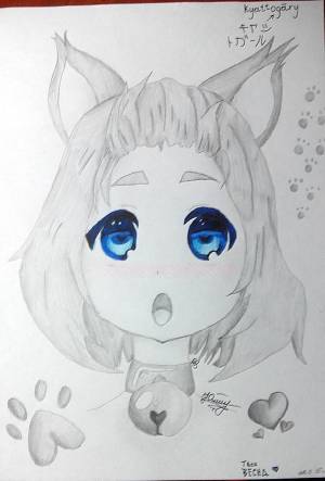 Как раскрасить аниме глаза фломастерами поэтапно