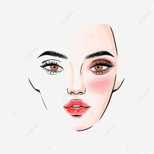 Макияж женское лицо красивые губы PNG , составить, женский пол, люди PNG картинки и пнг PSD рисунок для й загрузки