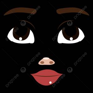 мультяшное лицо нос брови и губы с прозрачным фоном PNG , мультфильм глаз, мультфильм губы, мультяшное лицо PNG картинки и пнг рисунок для й загрузки
