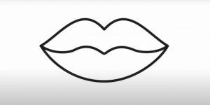 Как нарисовать губы