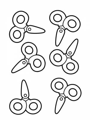 Картинка Ножницы  в формате  онлайн