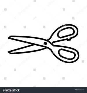 Scissors Icon Vector Design Template Ilustration