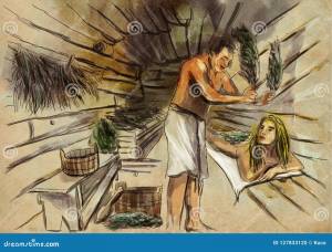 Banya Стоковых иллюстраций и клипартов