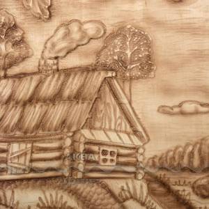 Дверь для русской бани Банные Штучки Баня, дуб 1,9х0,7 м, липа, коробка из сосны