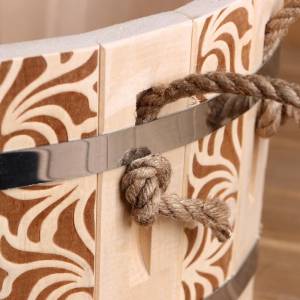 Шайка для бани Добропаровъ Рисунок 1 4980395 10 л